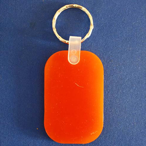 Picture of Oblong Soft PVC Flex Key Tag 03
