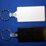 Picture of Rectangle Hard Plastic Key Tag 01